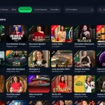 Current Jack.com live casino lobby showing live dealer categories and game tiles