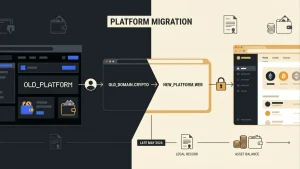 Editorial timeline showing the transition from Jackbit to Jack.com in May 2026